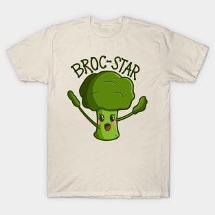 “Broc-Star” Rock Star Broccoli T-Shirt